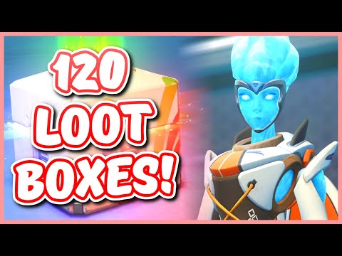 Overwatch - OPENING 120 SUMMER GAMES LOOT BOXES