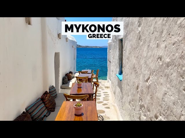 Mykonos, Greece 🇬🇷 | A White Heaven | 4K 60fps HDR Walking Tour