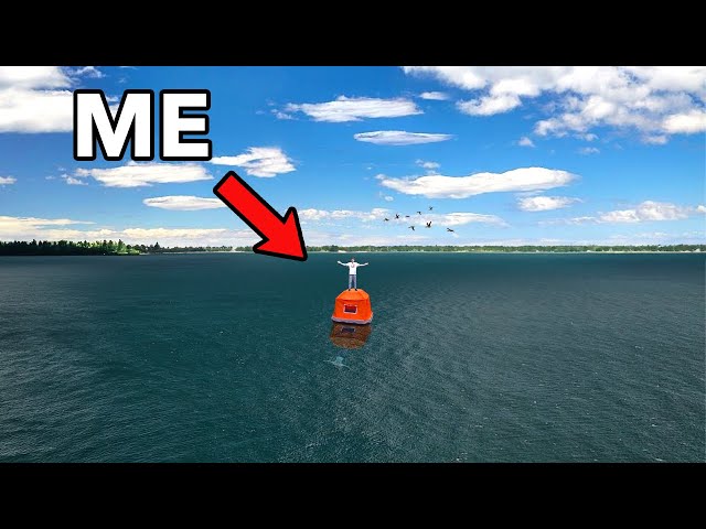 Stranded 24 Hours on Floating Tents!