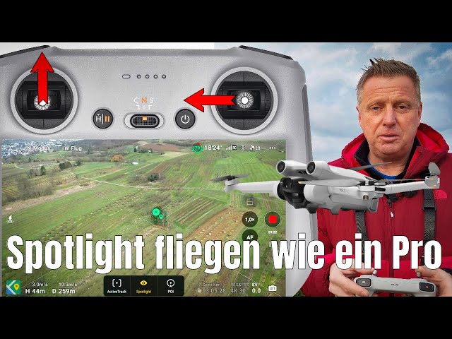 DJI Mini 3 Pro Spotlight fliegen wie ein Pro #fliegmitfranki