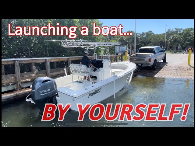 HOW TO: Launch and retrieve a boat by yourself
