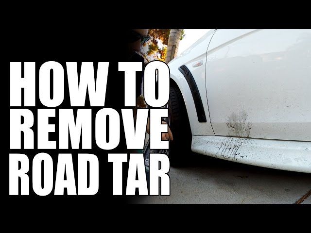 How To Remove Road Tar | Masterson's Car Care | Detailing Tips & Tricks