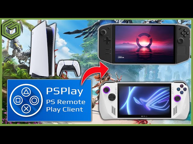 PSPlay | PS5 Remote Play | Legion Go & ROG Ally Setup