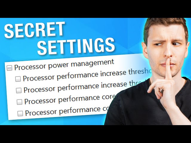 Legitimately Hidden Performance Settings in Windows (Even Experts Don't Know)