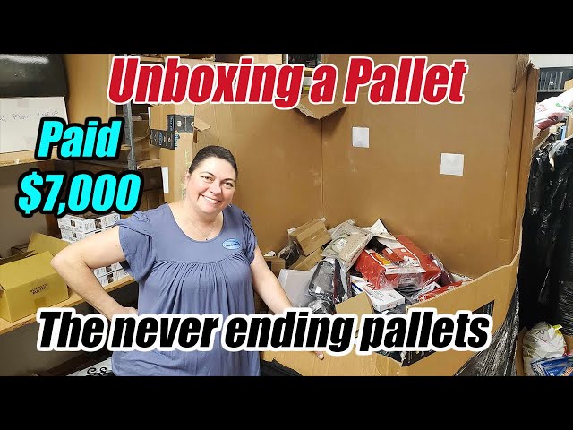 Unboxing An Entire Pallet of Unknown items - We bought a $7,000.00 Load - What did We get?