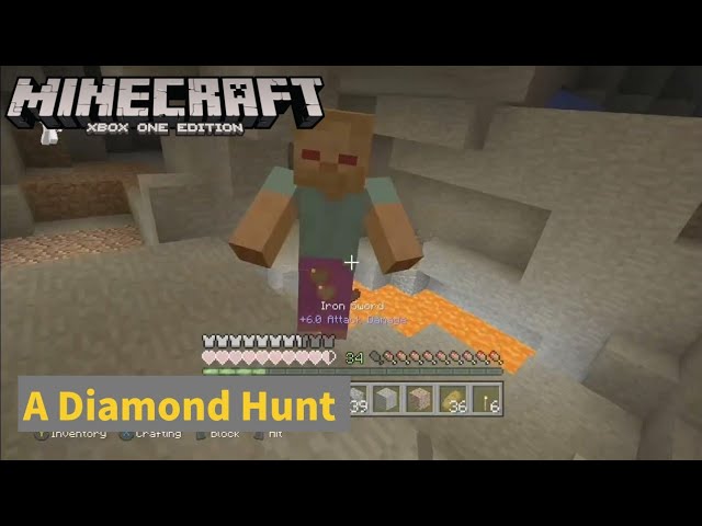 Legacy Minecraft: A Diamond Hunt