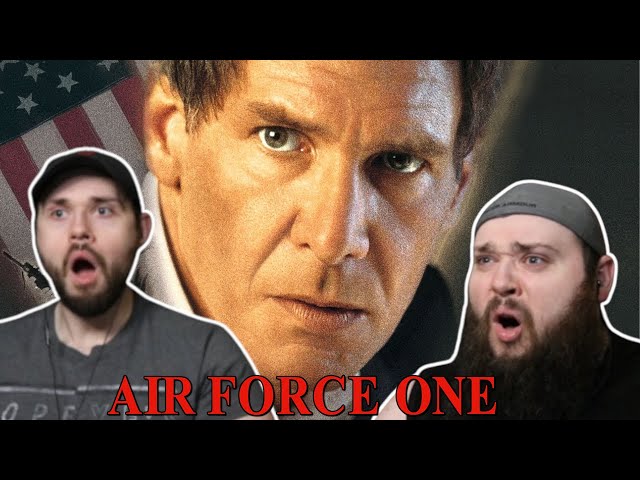 AIR FORCE ONE (1997) TWIN BROTHERS FIRST TIME WATCHING MOVIE REACTION!