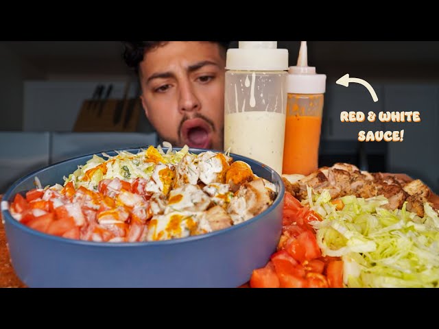 CHICKEN AND RICE | HALAL CART STYLE | THE GOLDEN BALANCE