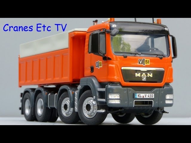 NZG MAN TGS Rear Tipper Truck 'VSI' by Cranes Etc TV