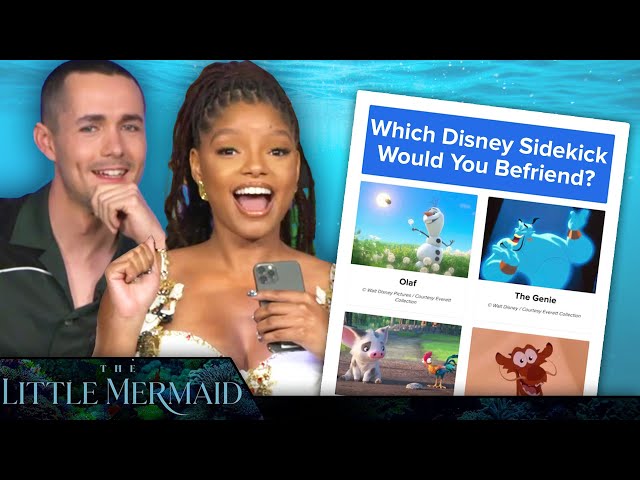 The Cast Of "The Little Mermaid" Finds Out Which Characters They Really Are