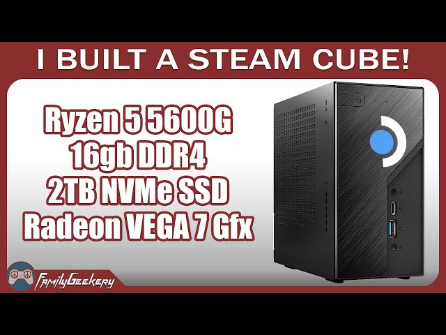 Building a Ryzen "Steam Cube" with the ASRock DeskMini X300