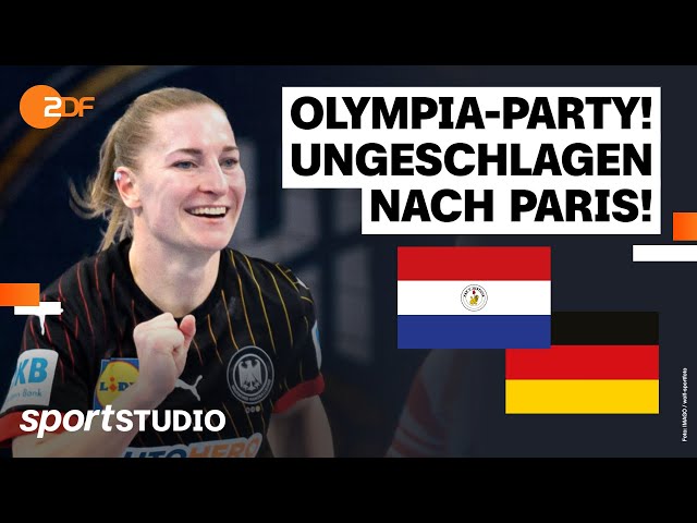 Paraguay – Deutschland Highlights | Handball Olympia-Qualifikation | sportstudio