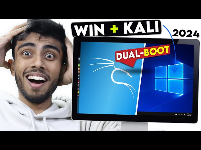 DUAL BOOT Windows & Kali Linux Perfectly Without Error!🔥 Step By Step Guide For PC/Laptop