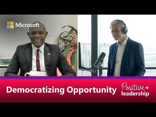 The Positive Leadership Podcast with Jean-Philippe Courtois: Tony Elumelu, Investor & Philanthropist