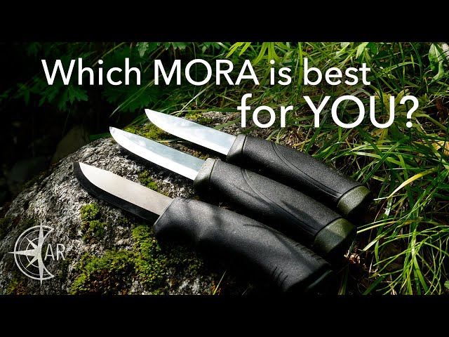 3 Bushcraft Knives From Morakniv: Which Mora Is Best for You?