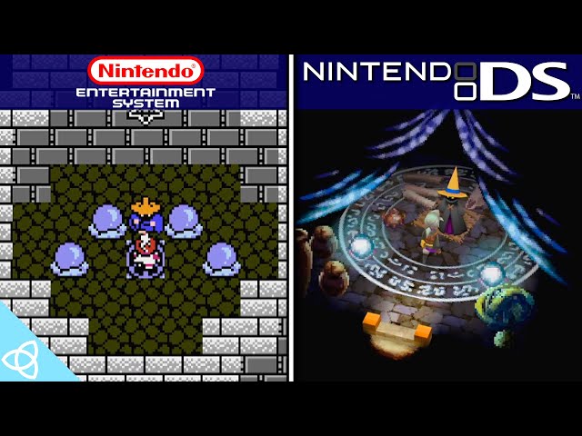 Final Fantasy III - NES vs. DS | Side by Side