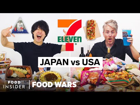 US vs Japan 7-Eleven | Food Wars