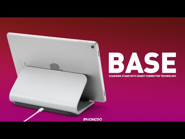 Logi BASE — $99 Stand for iPad Pro [4K]