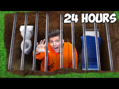 BURIED ALIVE in Prison for 24 Hours! *underground*
