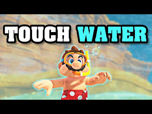 How fast can you touch water in every Mario game?