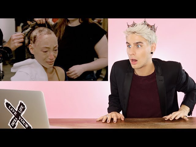 Hairdresser Reacts To Americas Next Top Model Makeovers S.24
