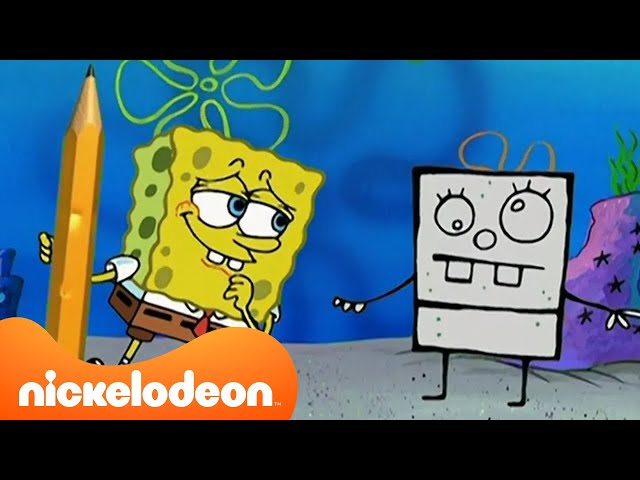 SpongeBob | KritzelBob erwacht zum Leben! | Frankenkritzel | Nickelodeon Deutschland