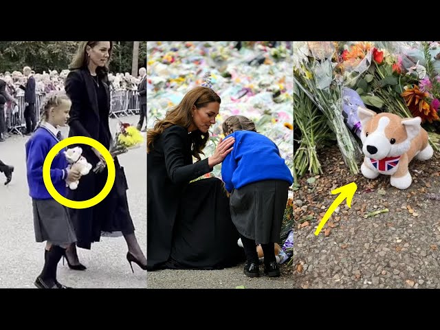When Princess Kate left this little girl CRYING at Queen Elizabeth's funeral