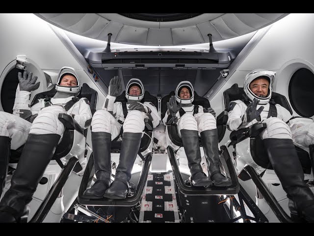NASA’s SpaceX Crew-7 Re-entry and Splashdown