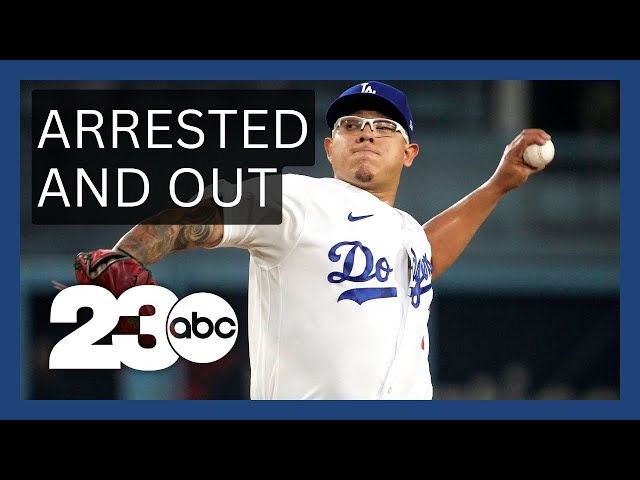 Dodgers pitcher arrested for domestic violence
