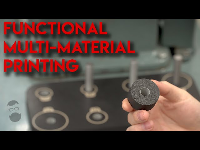 Multi-Material Printing - Spindle Sander Tool Holder