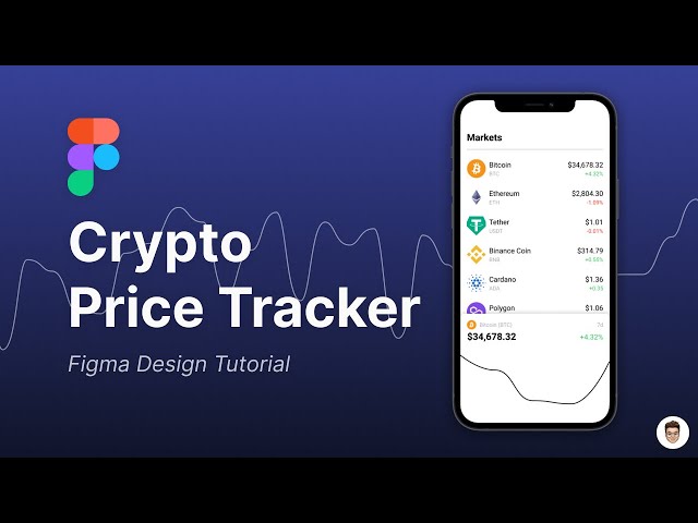 Design a Crypto Price Tracker App - Figma Tutorial