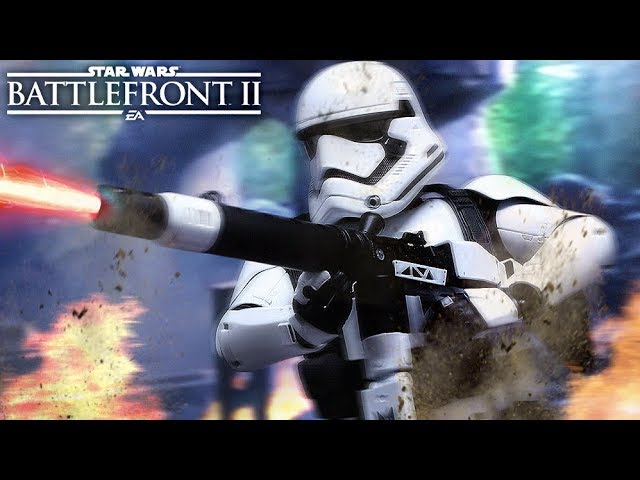 Star Wars Battlefront 2: First Order Invades Takodana | Force Awakens Gameplay