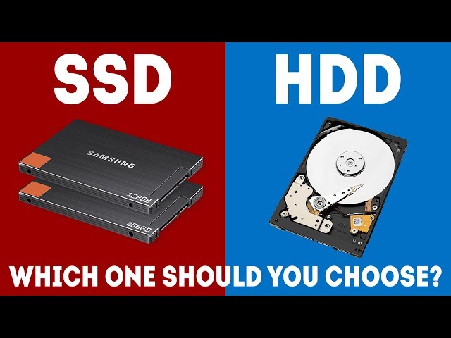 SSD vs HDD - Which One Should You Choose? [Gaming/Boot Time/Speed]