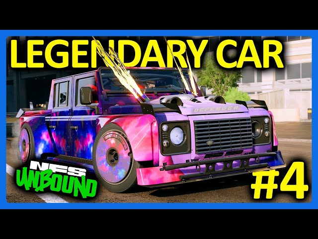 Need for Speed Unbound Let's Play : LEGENDARY Car Customization!! (Part 4)
