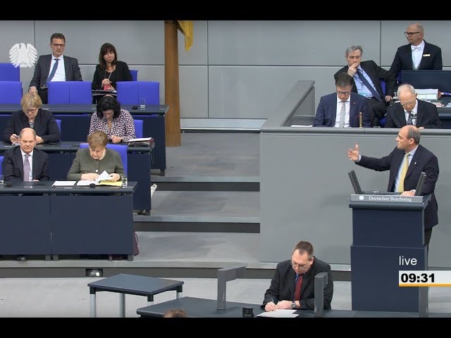 Boehringer, AfD: direkte Antwort auf erste Rede von Bundesfinanzminister Olaf Scholz 22.03.2018