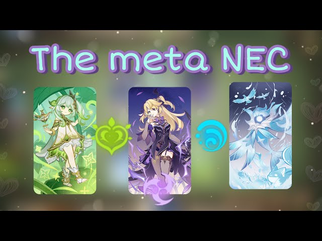 Nahida Electrocharged (NEC) It’s meta deck time [Genshin TCG]