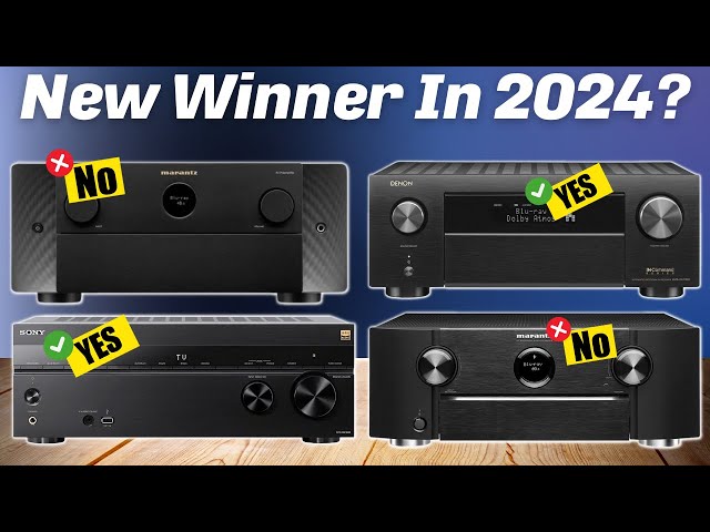 Best AV Receivers 2024|Watch This Before You Buy