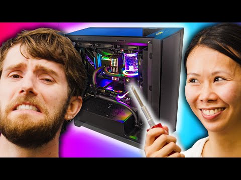Building a PC with my Wife was a MISTAKE - Lounge VR PC Build