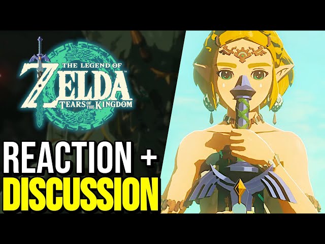The Legend of Zelda: Tears of the Kingdom Final Trailer LIVE REACTION + DISCUSSION