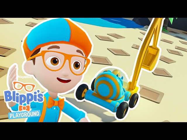 Blippi’s Awesome Blippi Mobile | Blippi Roblox Educational Gaming Videos for Kids