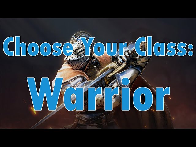 Black Desert Online Choose Your Class: Warrior
