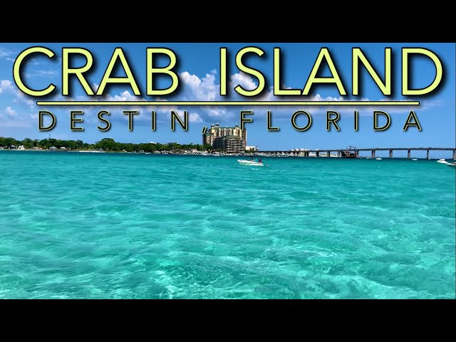 Visiting Crab Island in Destin, Florida? Watch This First!
