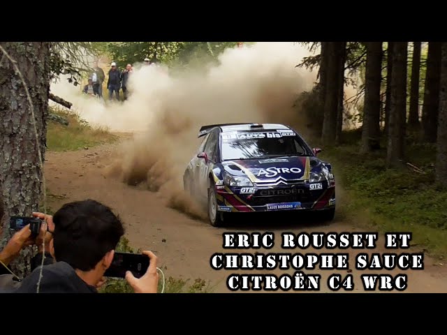 Saison Rallyes 2023 Eric ROUSSET et Christophe Sauce Citroën C4 WRC