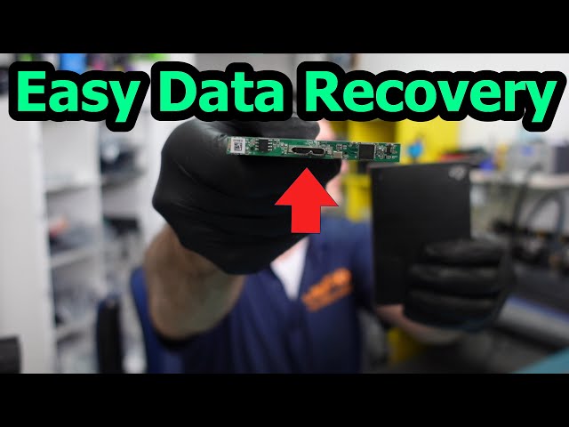 How To Easily Recover Data From A Broken Seagate External Hard Drive