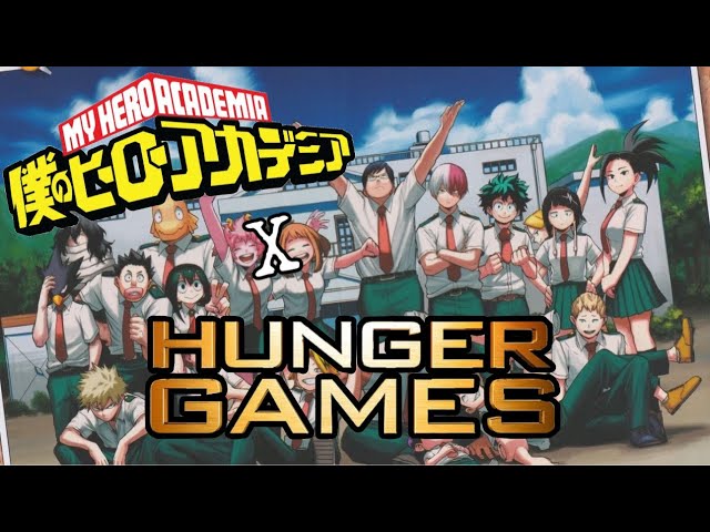 I put My Hero Academia characters in The Hunger Games