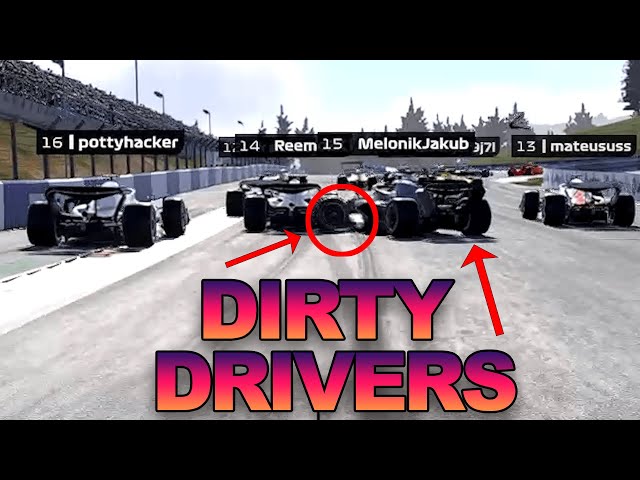 Dirty Drivers in F1 22