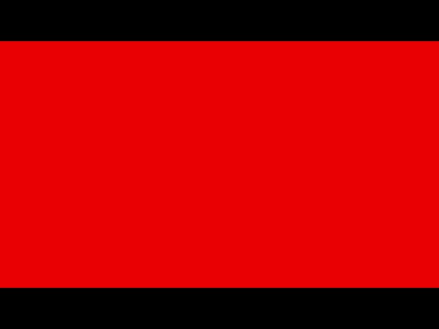 1080p FHD 3 Hours Red Screen for screensaver