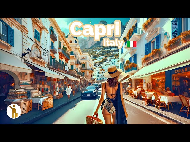 Capri, Italy 🇮🇹 - A Luxury Playground - 4k HDR 60fps Walking Tour (▶184min)
