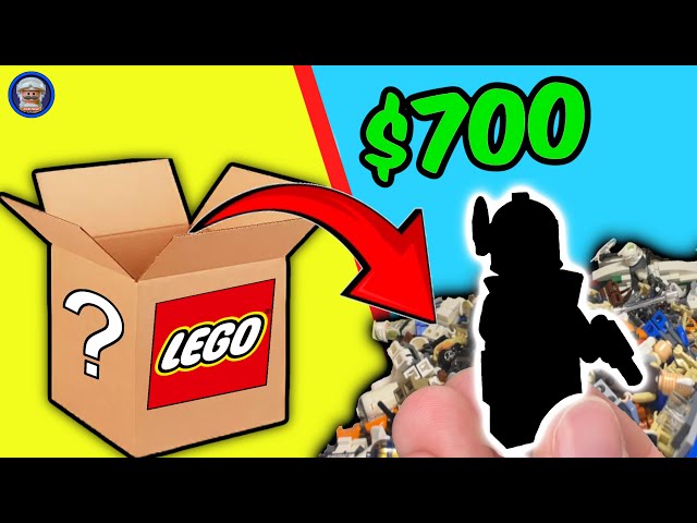 $700 LEGO Star Wars Minifigure Mystery Box (RARE Retired Figs)