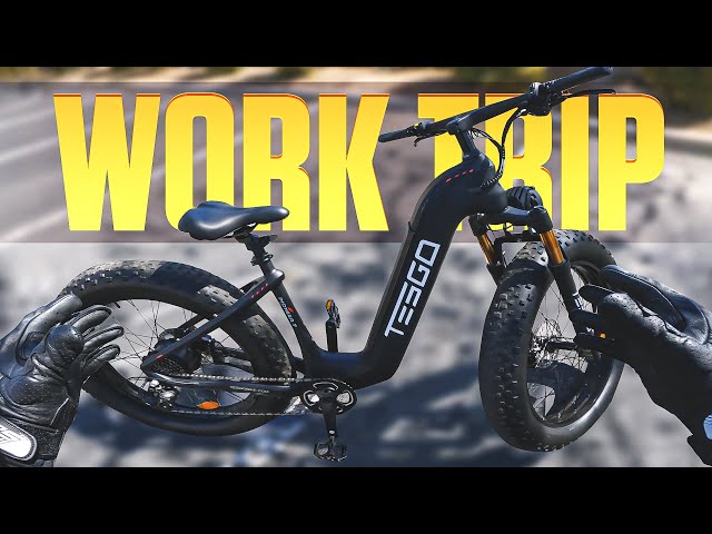Tesgo Pioneer Commute to work - Ultra Light & "BIG" E-bike!